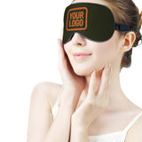 Custom Olive Orange Sleep Mask