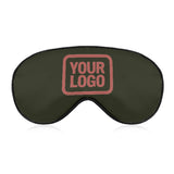 Custom Olive Copper Rose Sleep Mask