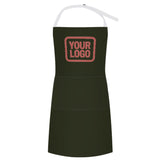 Custom Olive Copper Rose Apron