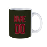 Custom Olive Crimson Red Mug