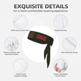 Custom Olive Crimson Red Headband