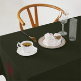 Custom Olive Copper Rose Square Table Cloth