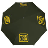Custom Olive Gold Automatic Umbrella