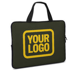 Custom Olive Gold Laptop Bag