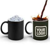 Custom Olive Cream Magic Mug