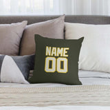 Custom Olive Cream Pillowcase