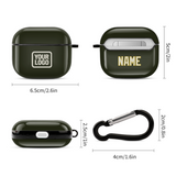 Custom Olive Cream AirPods Case (3rd Generation)