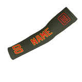 Custom Olive Orange Red Arm Sleeve