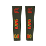 Custom Olive Orange Red Arm Sleeve