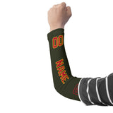 Custom Olive Red Arm Sleeve