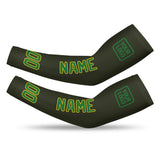 Custom Olive Emerald Green Arm Sleeve