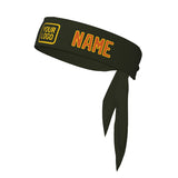 Custom Olive Orange Headband