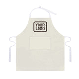 Custom Cream Brown Apron