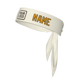 Custom Cream Yellow Headband