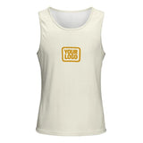 Custom Cream Yellow Men's Tank Top