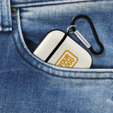 Custom Cream Yellow AirPods Case