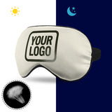 Custom Cream Olive Sleep Mask