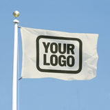 Custom Cream Olive Flag