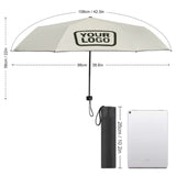 Custom Cream Olive Automatic Umbrella