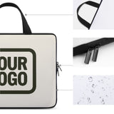 Custom Cream Olive Laptop Bag