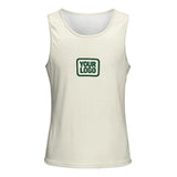 Custom Cream Green Men's Tank Top