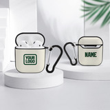 Custom Cream Green AirPods Case