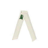 Custom Cream Emerald Green Headband