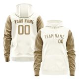 Custom Cream Light Khaki Hoodie 0303252503B31825