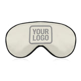 Custom Cream Gray Sleep Mask