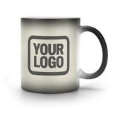 Custom Cream Dark Grey Magic Mug