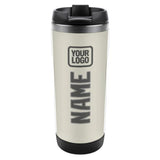 Custom Cream Dark Grey Stainless Steel Water Cup
