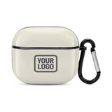 Custom Cream Dark Grey AirPods Case (3rd Generation)