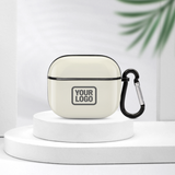Custom Cream Dark Grey AirPods Case (3rd Generation)