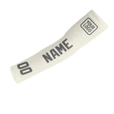 Custom Cream Dark Grey Arm Sleeve