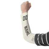Custom Cream Dark Grey Arm Sleeve
