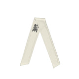 Custom Cream Dark Grey Headband