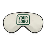 Custom Cream Green Sleep Mask