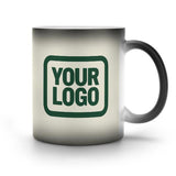 Custom Cream Dark Green Magic Mug