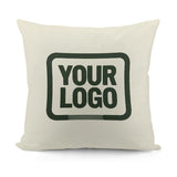 Custom Cream Dark Green Pillowcase
