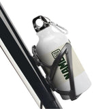 Custom Cream Dark Green Sports Bottle