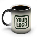Custom Cream Dark Green Magic Mug