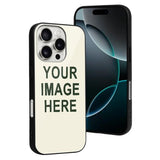 Custom Cream Dark Green Phone Case