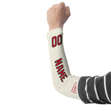 Custom Cream Red Arm Sleeve
