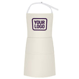 Custom Cream Purple Apron