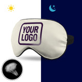 Custom Cream Purple Sleep Mask