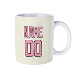 Custom Cream Light Pink Mug