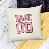 Custom Cream Light Pink Pillowcase