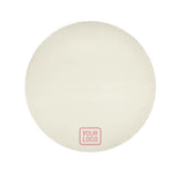 Custom Cream Light Pink Round Table Cloth