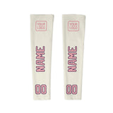 Custom Cream Light Pink Arm Sleeve