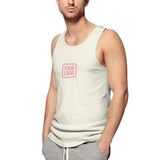 Custom Cream Light Pink Men's Tank Top